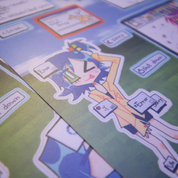 Internet Explorer sticker sheet