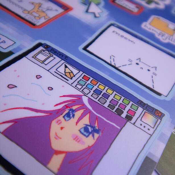 Internet Explorer sticker sheet